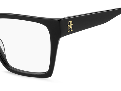 Tommy Hilfiger Brille Damen Tommy Hilfiger TH 2103 52 black Ansicht 3