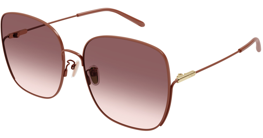 Chloé Sonnenbrille Damen Chloé CH0170SA Rot Ansicht 1