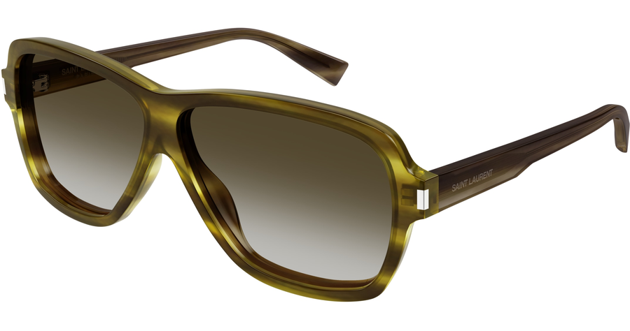 Saint Laurent Sonnenbrille Herren Saint Laurent SL 609 CAROLYN SILVER Ansicht 1