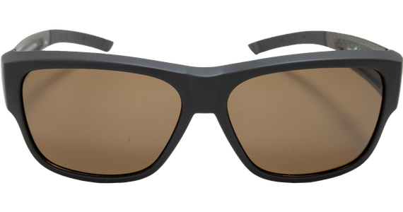 SunRay 06-00310-01 Überbrille, Schwarz/Carbon, Braun matt - Ansicht 2