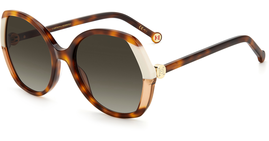 Carolina Herrera Sonnenbrille Damen Carolina Herrera CH 0051/S 58 havanna Ansicht 1