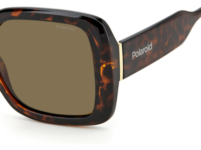 Polaroid Sonnenbrille Damen Polaroid PLD 6168/S 54 havanna Ansicht 3