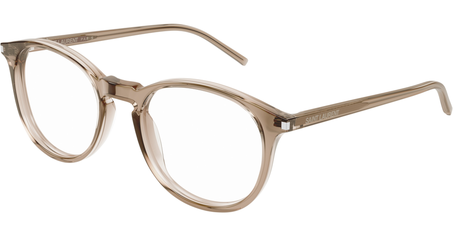 Saint Laurent Brille Unisex Saint Laurent SL 106 Beige Ansicht 1