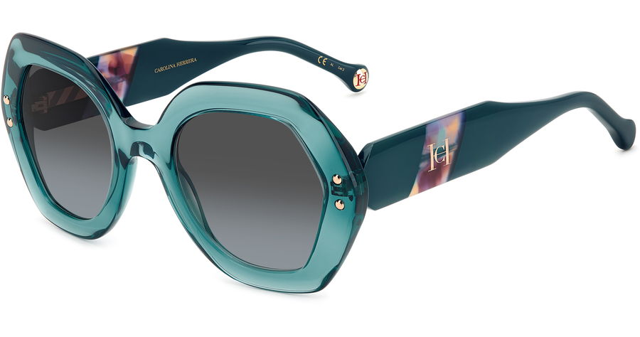 Carolina Herrera Sonnenbrille Damen Carolina Herrera HER 0126/S 52 blue Ansicht 1