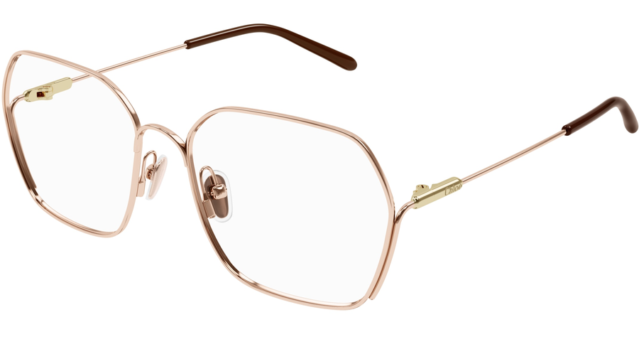 Chloé Brille Damen Chloé CH0208O Gold Ansicht 1