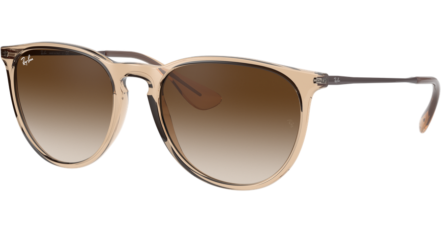 Ray-Ban Sonnenbrille Damen Ray-Ban RB4171 Erika Color Mix Glänzend Braun Transparent / Verlauf Braun 651413 54 Ansicht 1