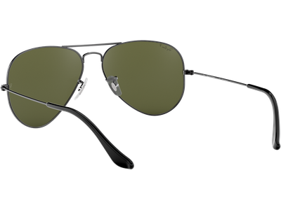 Ray-Ban Sonnenbrille Unisex Ray-Ban Aviator Classic RB3025 004/58 Grau/Grün 58 - MEDIUM Ansicht 5