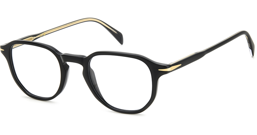 David Beckham Brille Herren David Beckham DB 1140 49 black Ansicht 1