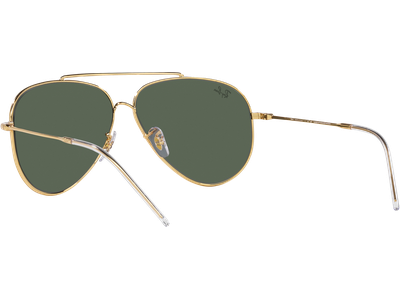 Ray-Ban Sonnenbrille Unisex Ray-Ban Aviator Reverse RBR0101S 001/VR Gold/Grün 59 - MEDIUM Ansicht 5