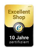 Lensdealer ist bei Trusted Shops bereits seit 10 Jahren Mitglied und wurde mit dem Zertifikat "Excellent Shop" ausgezeichnet
