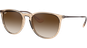 Ray-Ban RB4171 Erika Color Mix Glänzend Braun Transparent / Verlauf Braun 651413 54