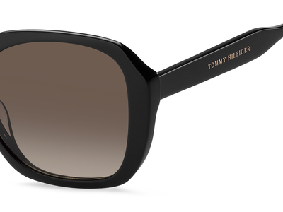 Tommy Hilfiger Sonnenbrille Damen Tommy Hilfiger TH 2105/S 54 black Ansicht 3