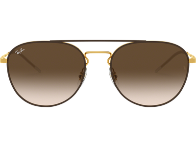 Ray-Ban Sonnenbrille Unisex Ray-Ban RB3589 Glänzend Braun / Verlauf Braun 905513 55 Ansicht 2