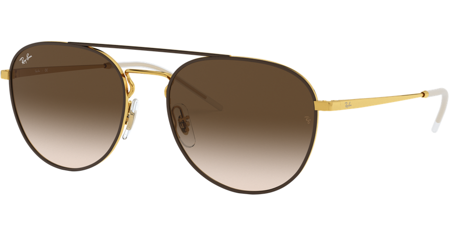 Ray-Ban Sonnenbrille Unisex Ray-Ban RB3589 Glänzend Braun / Verlauf Braun 905513 55 Ansicht 1