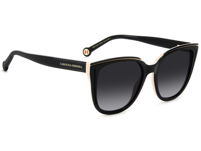 Carolina Herrera Sonnenbrille Damen Carolina Herrera HER 0144/S 53 black Ansicht 4