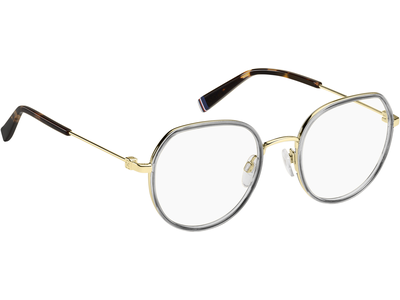 Tommy Hilfiger Brille Damen Tommy Hilfiger TH 2096 51 GOLD GREY Ansicht 4