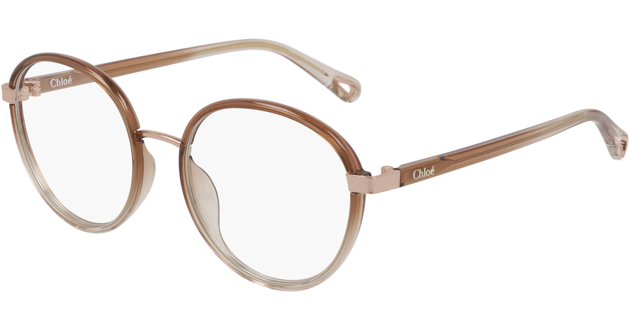 Chloé Brille Damen Chloé CH0033O Orange/Braun/Rosé Ansicht 1