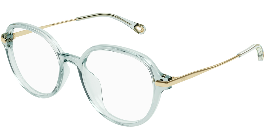 Chloé Brille Damen Chloé CH0217OA Türkis/Gold Ansicht 1