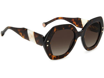 Carolina Herrera Sonnenbrille Damen Carolina Herrera HER 0126/S 52 havanna Ansicht 4