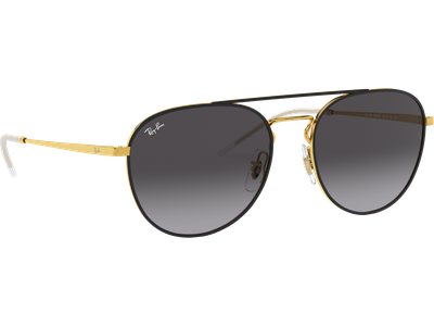 Ray-Ban Sonnenbrille Unisex Ray-Ban RB3589 Glänzend Schwarz / Verlauf Grau 90548G 55 Ansicht 5