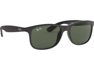 Ray-Ban Sonnenbrille Herren Ray-Ban RB4202 Andy Matt Schwarz / Grün 606971 55 Ansicht 5