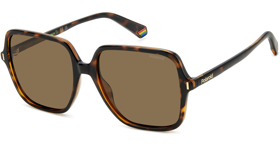 Polaroid Sonnenbrille Damen Polaroid PLD 6219/S 56 havanna Ansicht 1