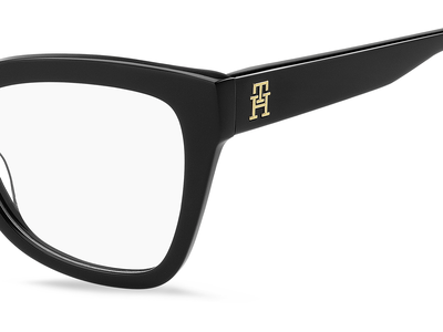 Tommy Hilfiger Brille Damen Tommy Hilfiger TH 2053 53 black Ansicht 3