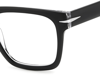 David Beckham Brille Herren David Beckham DB 7020/FLAT 53 black Ansicht 3