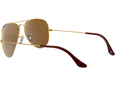 Ray-Ban Sonnenbrille Unisex Ray-Ban Aviator Classic RB3025 001/57 Gold/Braun  62 - LARGE Ansicht 4