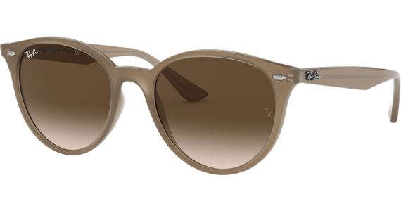 Ray-Ban RB4305 Glänzend Beige / Verlauf Braun 616613 53 - Ansicht 3